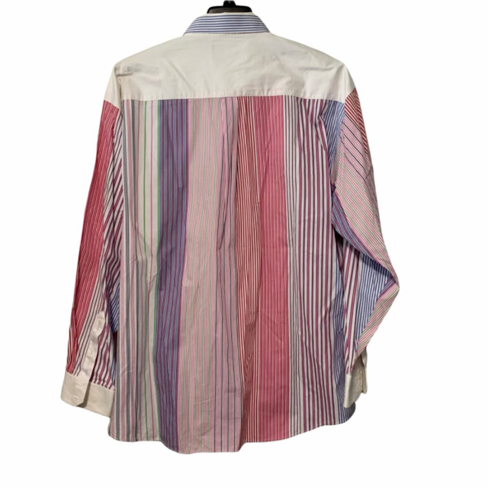 Brooklyn Xpress Pastel Stripe Dress Shirt - Picture 2 of 7